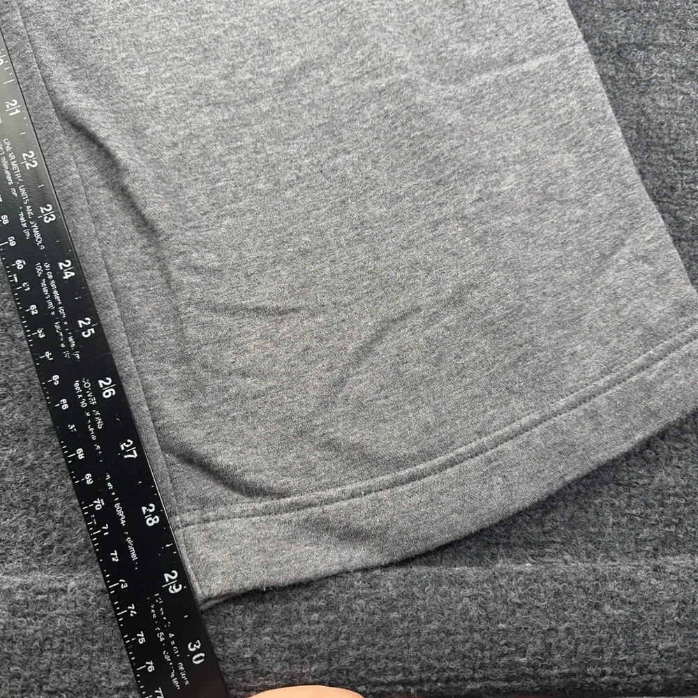 Nike Mens Sportswear Club Fleece Sweatpants Gray Open Hem XL EUC